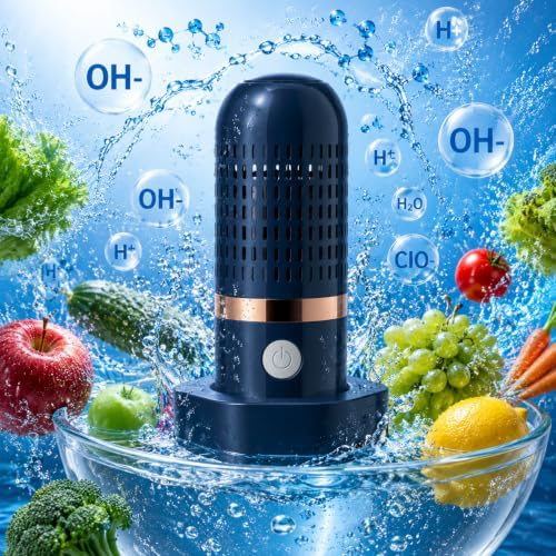 Fruit and Vegetable Washing Machine,Fruit Cleaner Device with OH-ion - Image 6