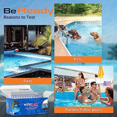 Pool and Spa Rapid Bacteria Test by Watersafe, Test Strips to Detect Down to 1 Bacteria/μL in 15 Minutes, Including E. coli and Salmonella, Single Test - Image 6