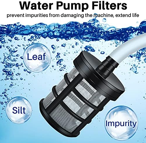 Tondiamo 4 Pieces Household Hose Filter Water Pump Sediment Filter 3/8"1/2" - Image 5