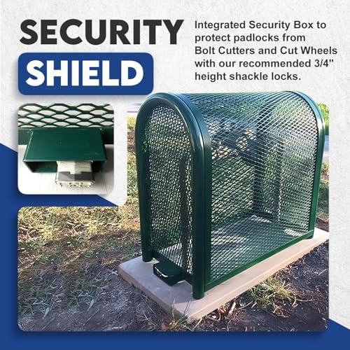 Premium Backflow Preventer Security Cage with Locks and Anchors, Small - Image 5