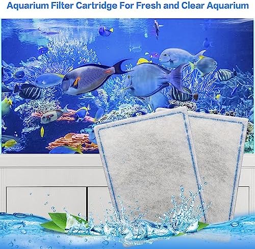 6 Count Assembled Large Filter Cartridges Compatible with Tetra Whisper Bio-Bag Filters 20i 40i IQ20/30/45/60 PF20/30/40/60, Large Replacement Filter Cartridges for Whisper Filters & Aquariums - Image 6