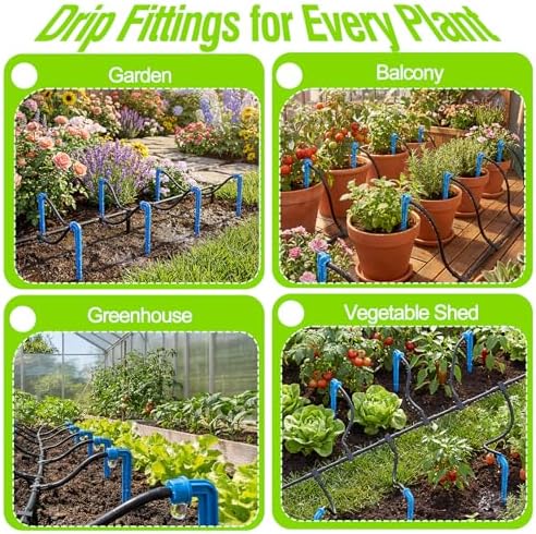 Drip Irrigation Kit for Potted Plants, Micro Tubing Set - Image 6
