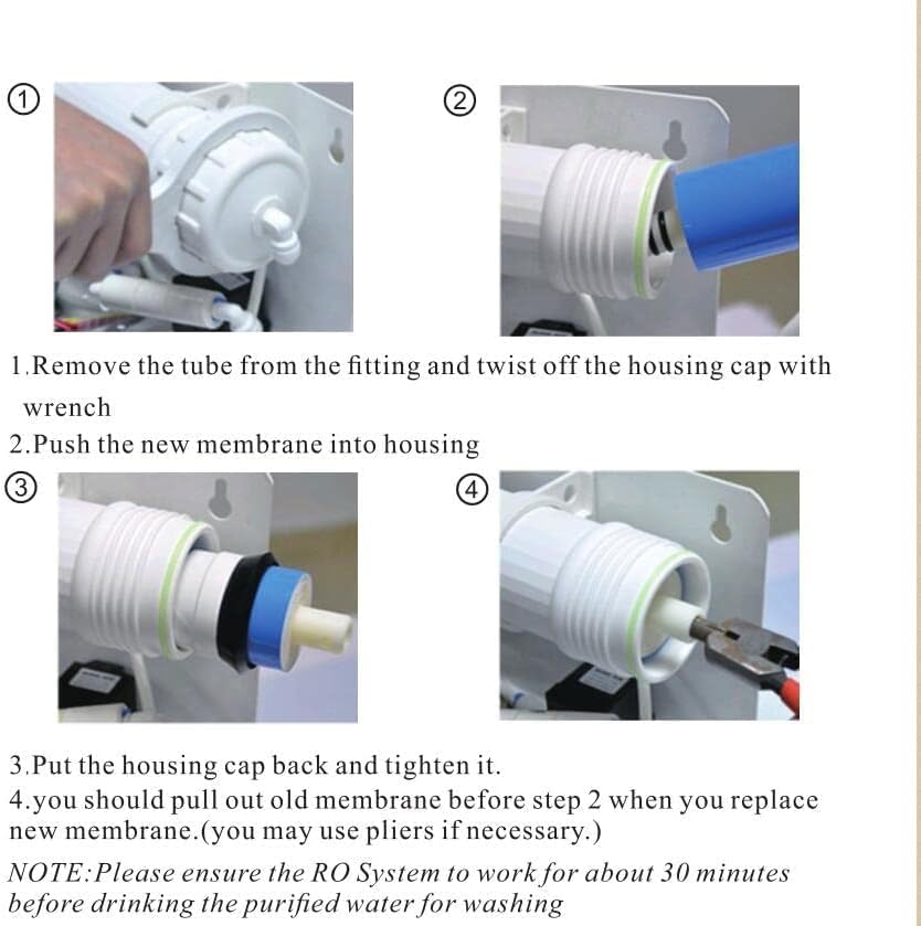 150 GPD Reverse Osmosis RO Membrane-NSF Certificated (Pack of 25) - Image 6