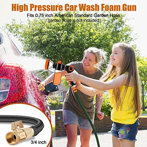 Dog Washing Hose Attachment, Soap Sprayer Hose Attachment for Pet Bathing - Image 2