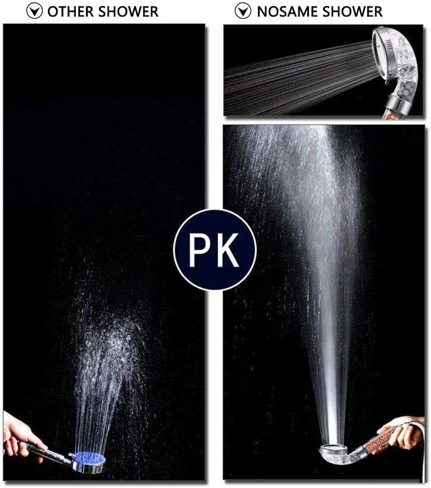 Nosame Shower Head with Hose Holder, Filter Filtration High Pressure - Image 4