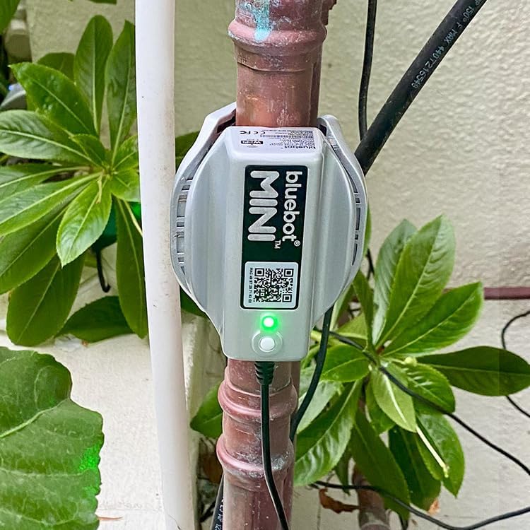 Bluebot Mini Smart Water Meter Bundle – WiFi Leak Detector & Water Usage Monitor, Clamp-On Ultrasonic Flow Meter, App-Enabled, Fits ¾ & 1" Pipes, Indoor/Outdoor Use Bundle 2 - Image 6