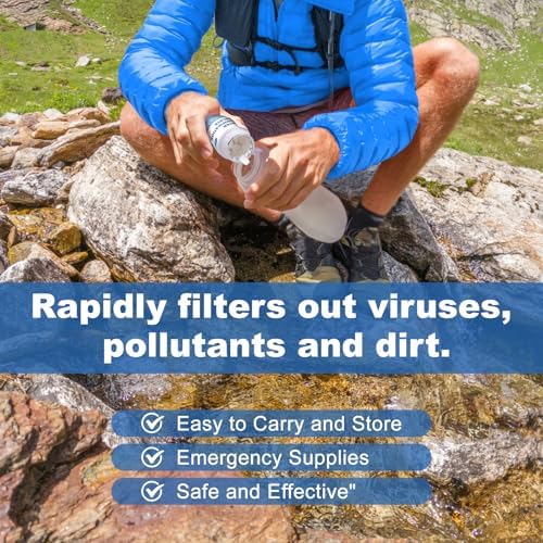 Water Purification Tablets (100 Count) - Water Tablets Purification for Drinking for Camping, Boating, Hiking, Backpacking, Emergencies - Portable Water Treatment for Safe Drinking Anywhere - Image 3