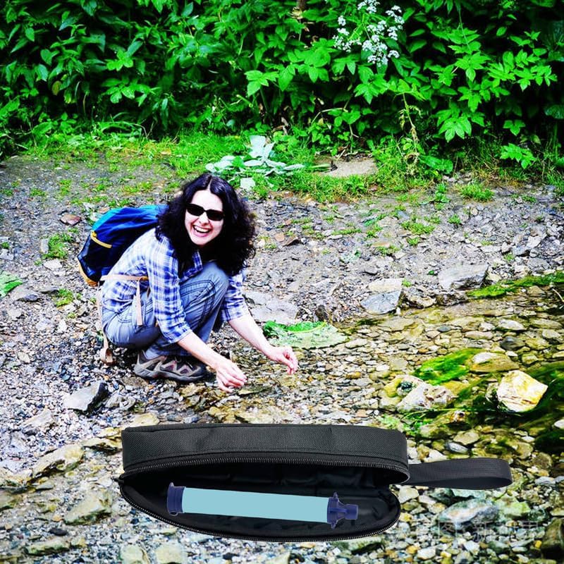 Wanty Water Filter Nylon Storage Case Portable Travel Carry Case for Life-Straw Peak Series Personal Water Filter for Hiking Camping Backpacking - Image 6
