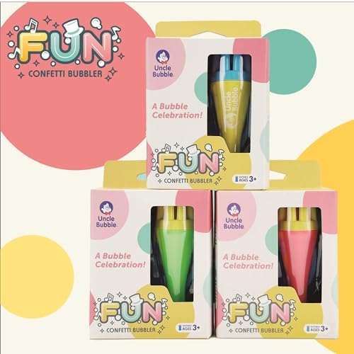 Uncle Bubble Mini Bubble Blower, Pink for Toddlers & Kids - Image 6